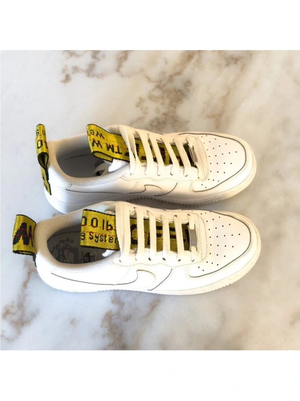 Nike Air Force 1 OFF WHITE - Onetwelves "Off"
Custom AF1 x 1 | - Picture 5 of 9
